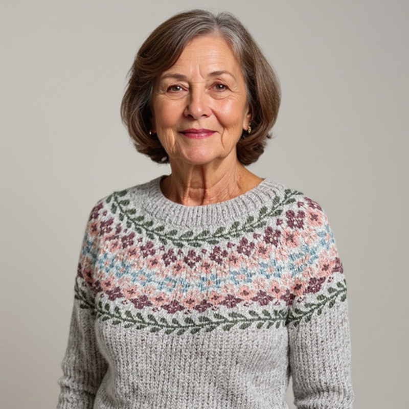 Vivienne - Classic Icelandic Wool Sweater