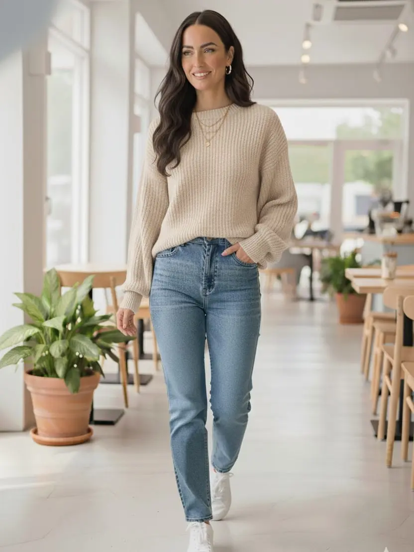 KIT COM 3 Suéter Tricot Elegance™