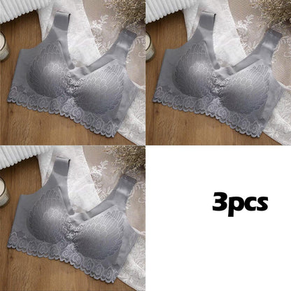 Kit 3 Sutiãs Confort Max 5D Sem Costura