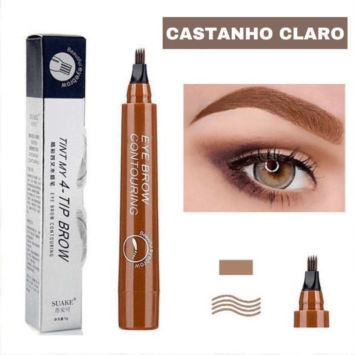 Caneta de Preenchimento a Prova D'água - MicroBrow