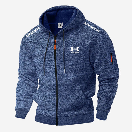 Casual hoodie with zip fastening – (Warehouse sale)