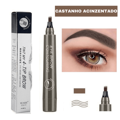Caneta de Preenchimento a Prova D'água - MicroBrow