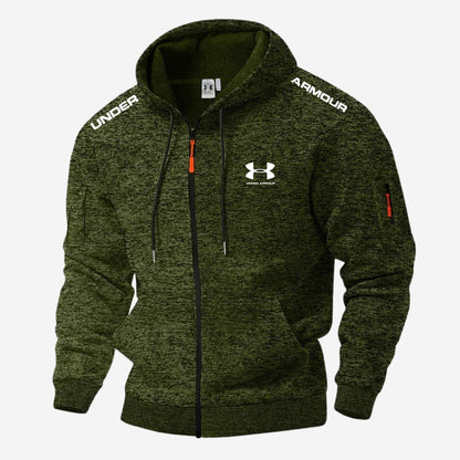 Casual hoodie with zip fastening – (Warehouse sale)