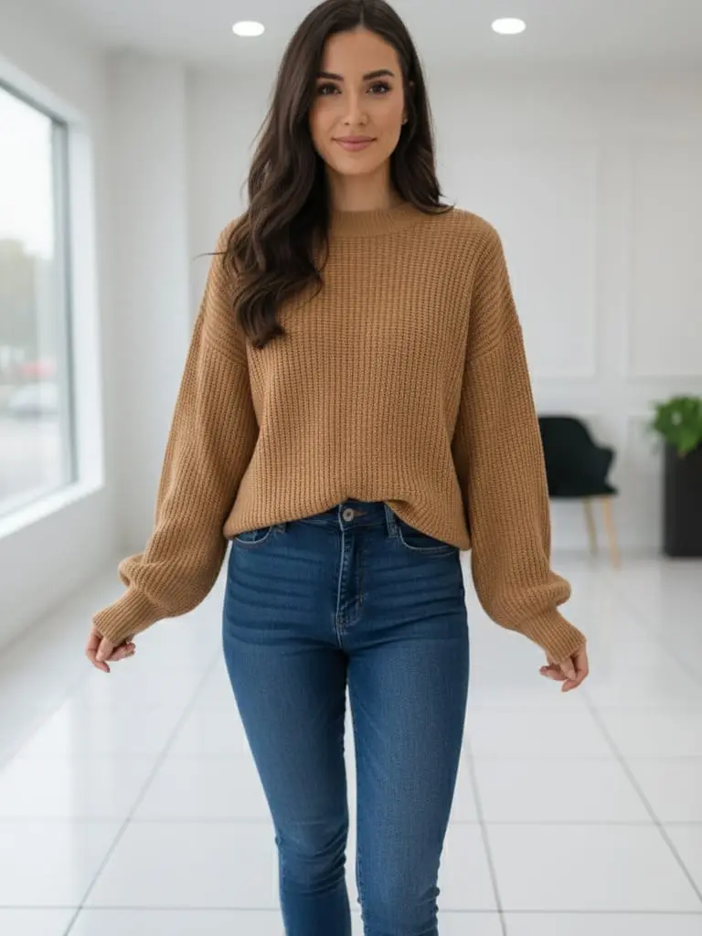 KIT COM 3 Suéter Tricot Elegance™