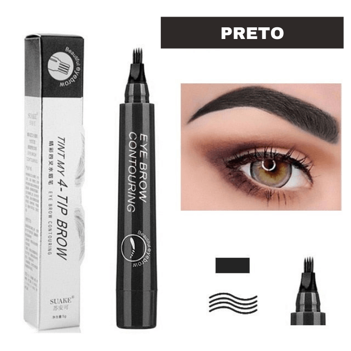 Caneta de Preenchimento a Prova D'água - MicroBrow