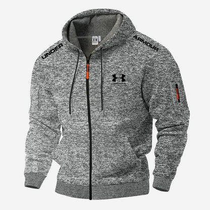 Casual hoodie with zip fastening – (Warehouse sale)