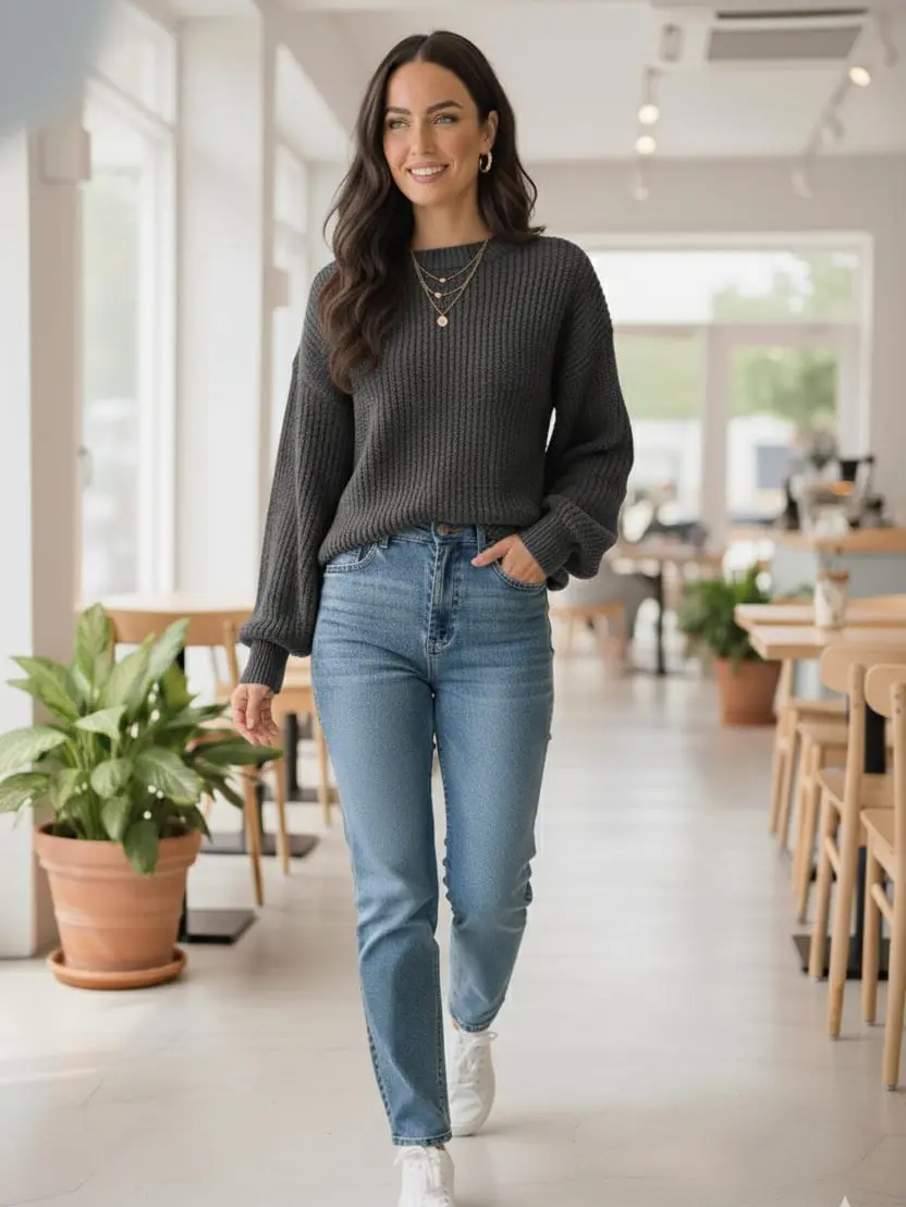 KIT COM 3 Suéter Tricot Elegance™