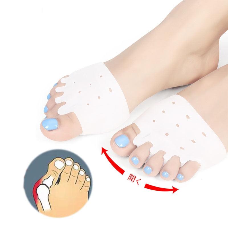 Separador de dedo do pé joanete de alfaiate 2 em 1 para Hallux Valgus