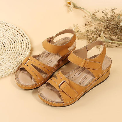 Sandália Feminina Flowers Ergonômica Coleção de Outono