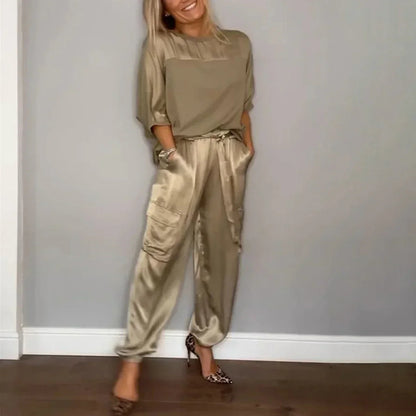 Conjunto Calça e Blusa Melina (OFERTA DE VERÃO)