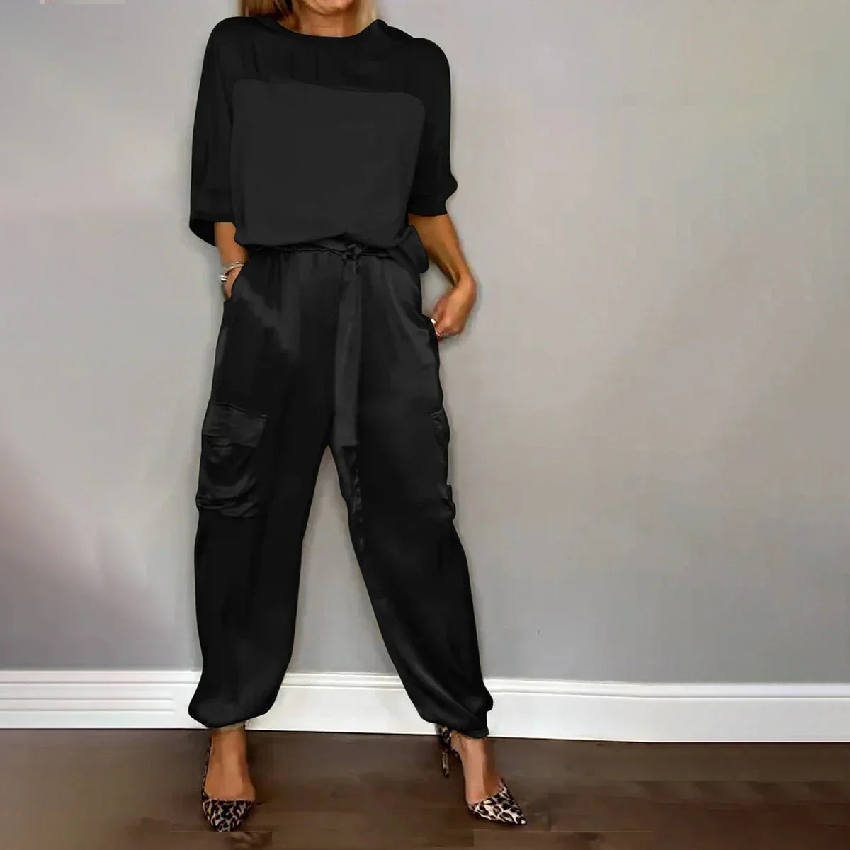 Conjunto Calça e Blusa Melina (OFERTA DE VERÃO)