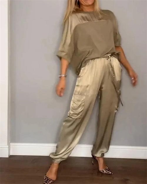 Conjunto Calça e Blusa Melina (OFERTA DE VERÃO)