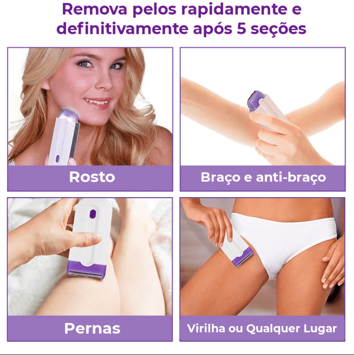 Depilador Laser + Pente de Brinde