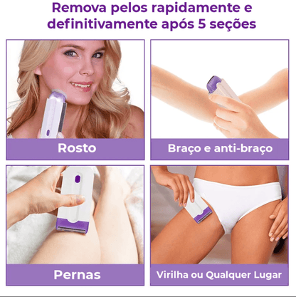 Depilador Laser + Pente de Brinde