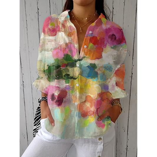 Vivian - Blusa Watercolor Dreams