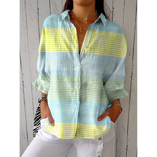 Daisy - Blusa com estampa em tons pastéis