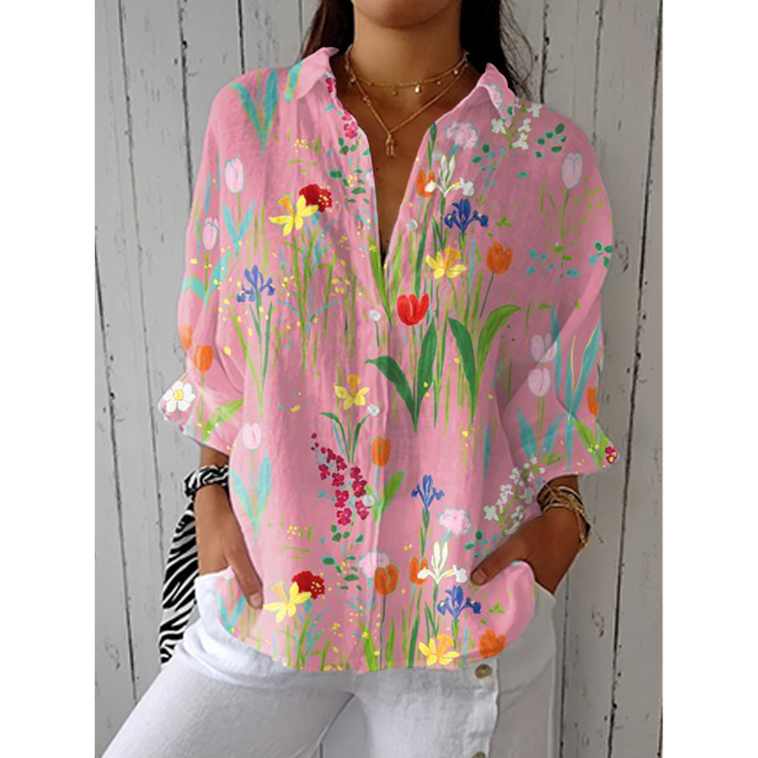 Cassandra - Blusa Spring Garden