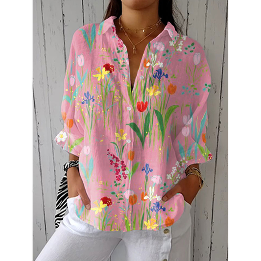 Cassandra - Blusa Spring Garden