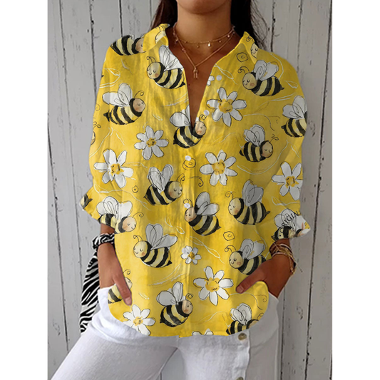 Fiona - Blusa Bee Blossom
