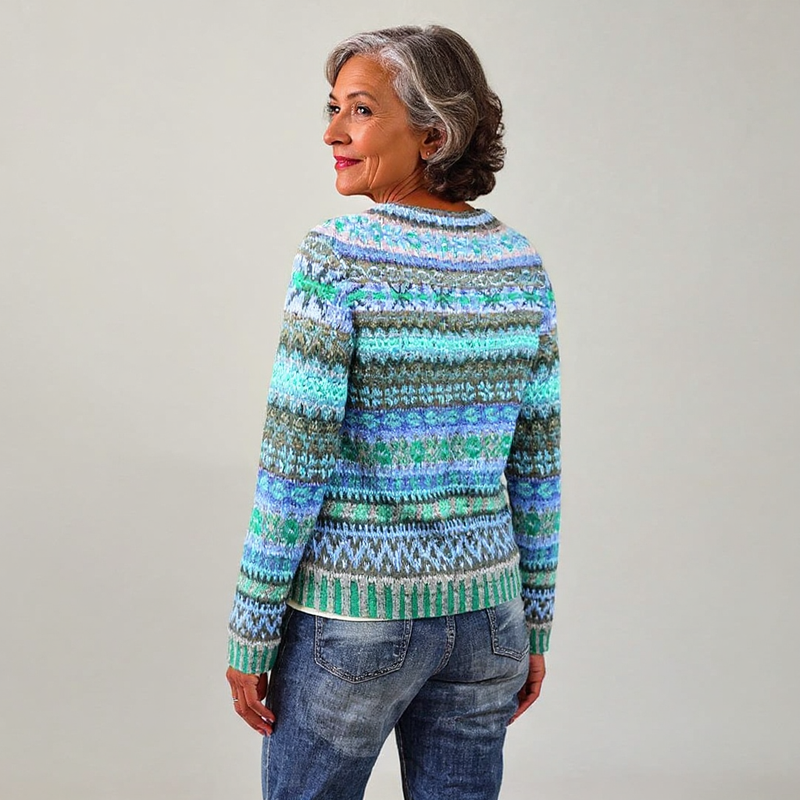 Wren  - Classic Icelandic Wool Knit Sweater