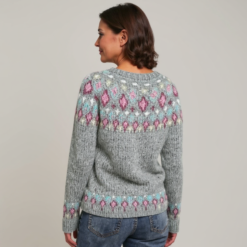 Fiona - Classic Icelandic Wool Knit Sweater