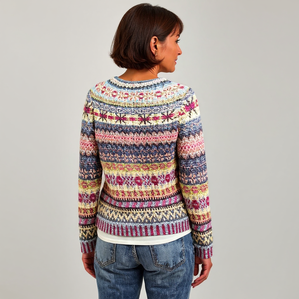 Marisol - Classic Icelandic Wool Knit Sweater
