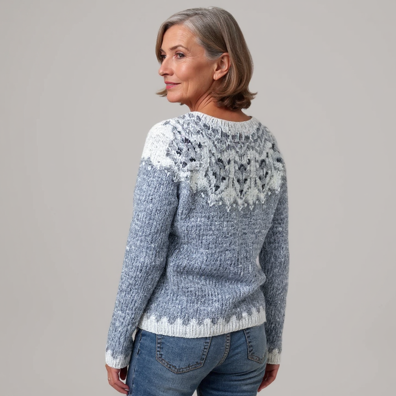 Leona - Classic Icelandic Wool Sweater