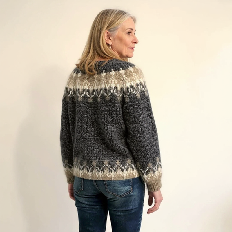 Thea  - Classic Icelandic Wool Sweater