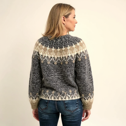 Thea  - Classic Icelandic Wool Sweater