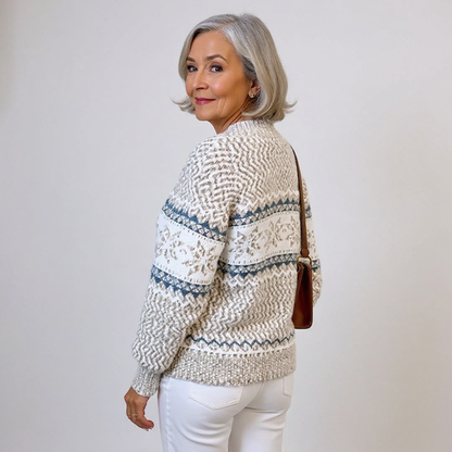 Sienna  - Classic Icelandic Wool Sweater