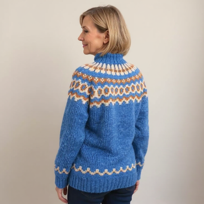 Clara  - Classic Icelandic Wool Sweater