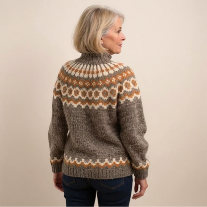 Clara  - Classic Icelandic Wool Sweater