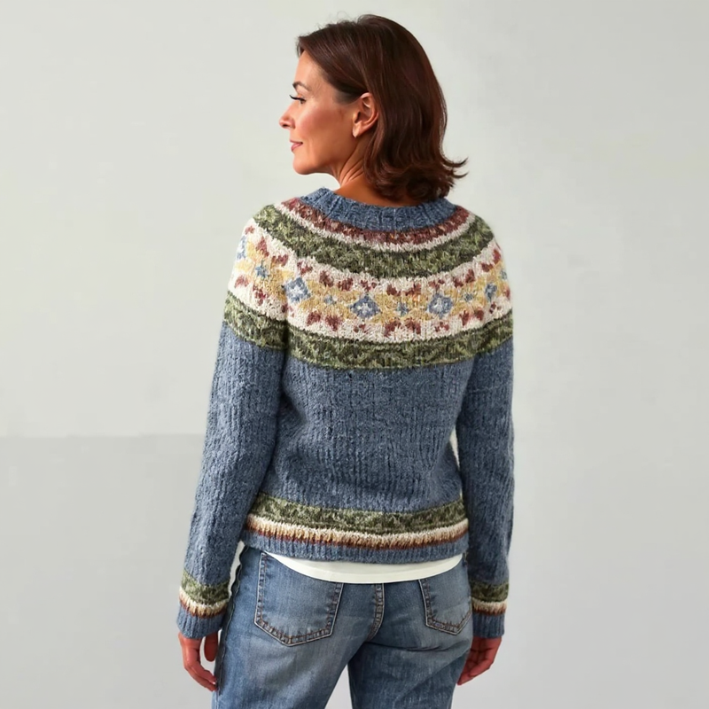 Daphne  - Classic Icelandic Wool Sweater