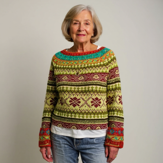 Raquel - Classic Icelandic Wool Sweater