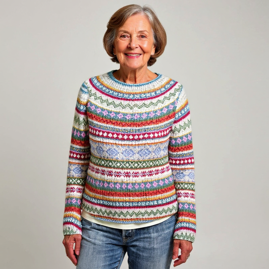 Noelle  - Classic Icelandic Wool Sweater