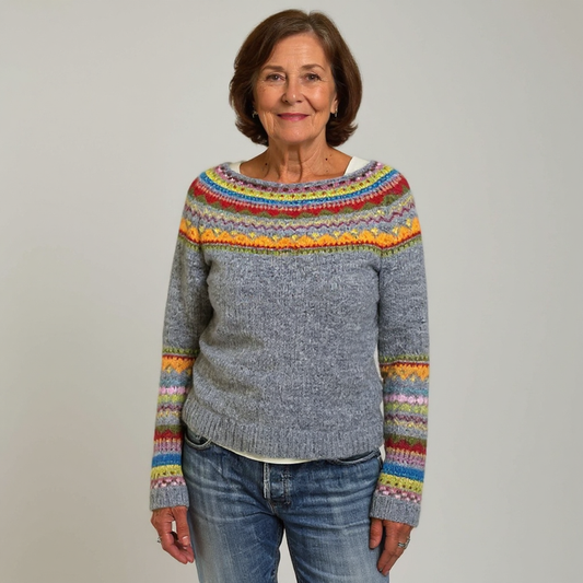 Brynn - Classic Icelandic Wool Sweater