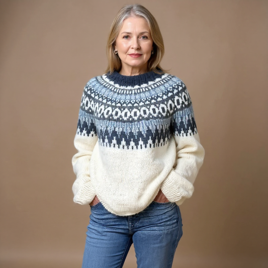 Flora - Classic Icelandic Wool Sweater