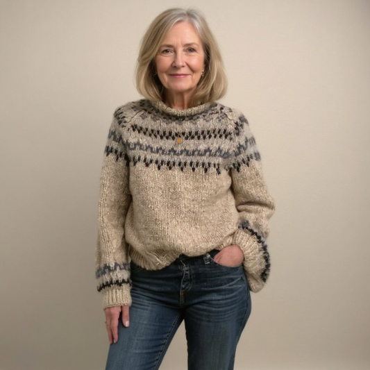 Isla - Classic Icelandic Wool Sweater