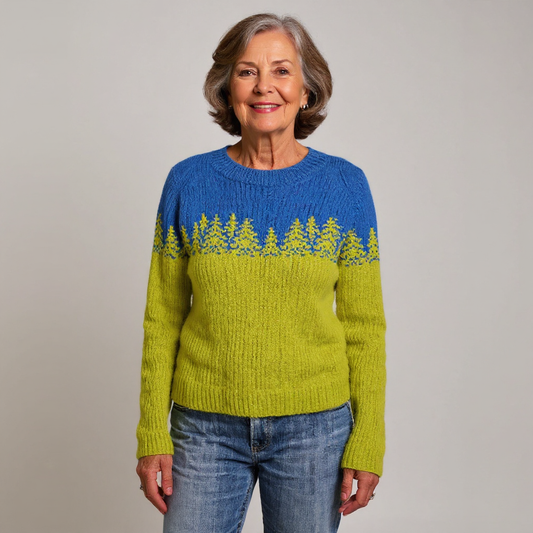 Jade - Classic Icelandic Wool Sweater