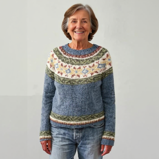 Daphne  - Classic Icelandic Wool Sweater