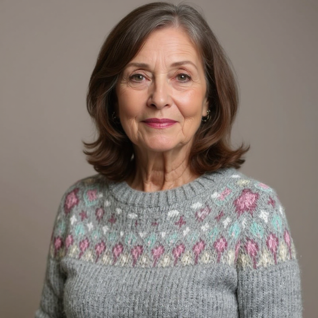 Fiona - Classic Icelandic Wool Knit Sweater