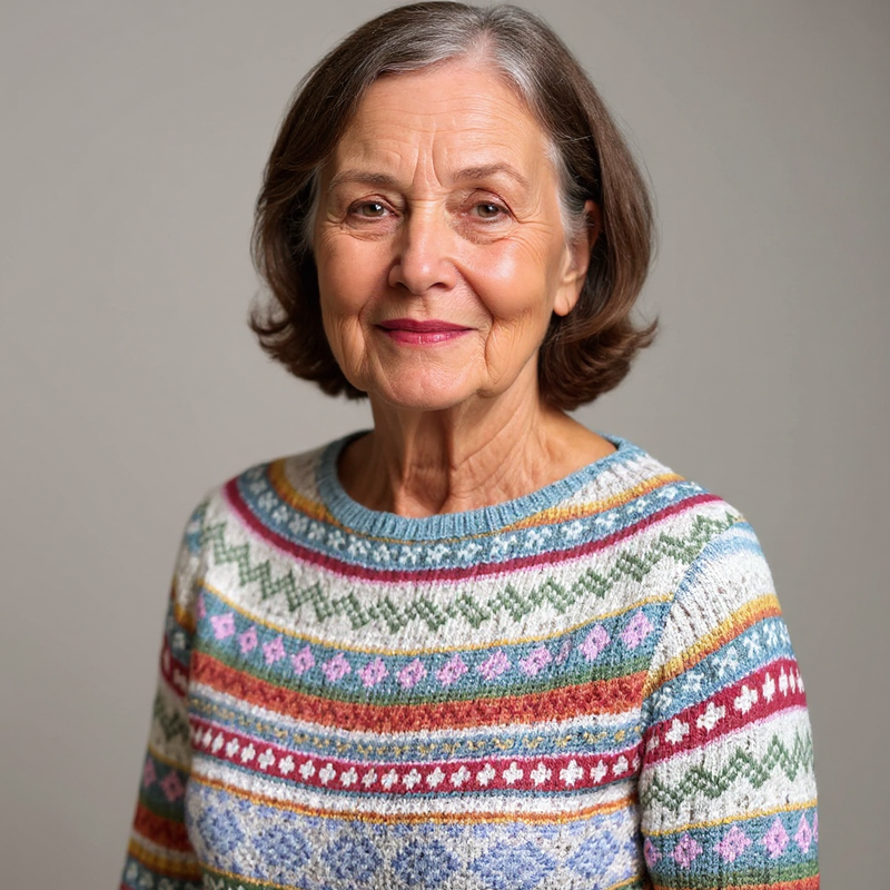 Noelle  - Classic Icelandic Wool Sweater