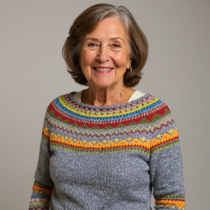 Brynn - Classic Icelandic Wool Sweater