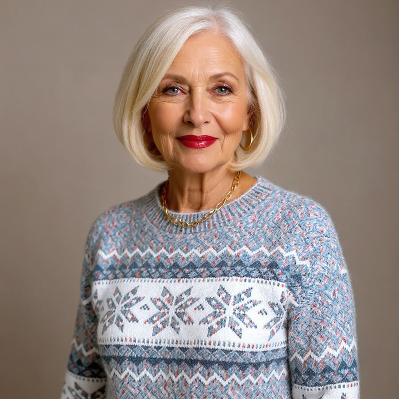 Sienna  - Classic Icelandic Wool Sweater